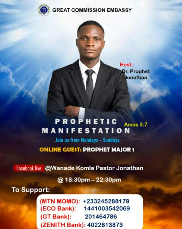 Dr. Prophet Jonathan